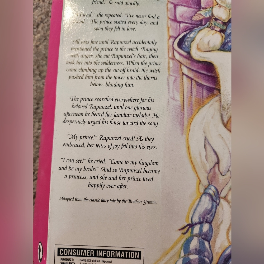 RAPUNZEL Barbie - Picture 12 of 12